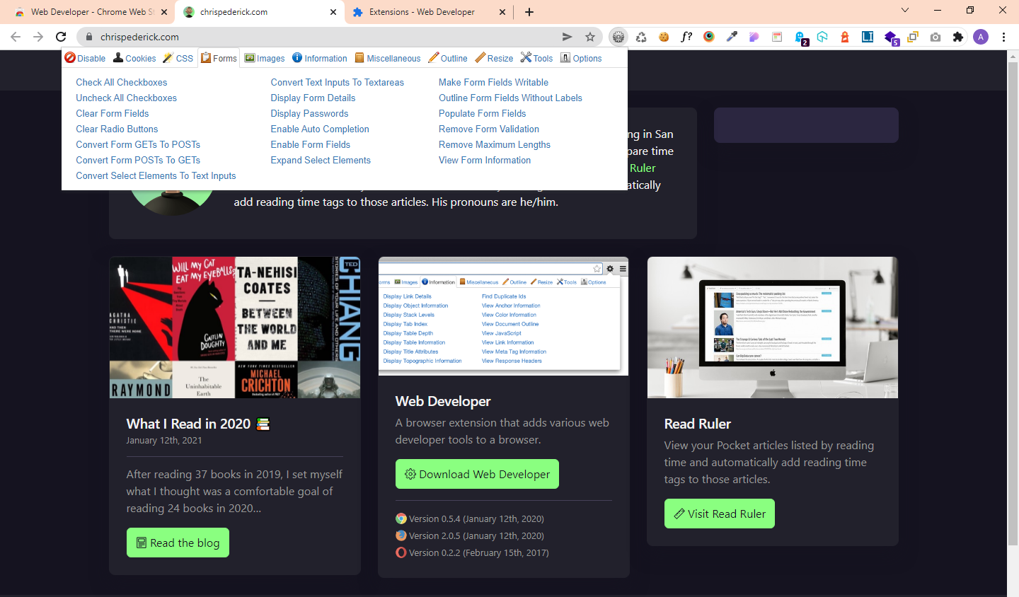 Web Developers