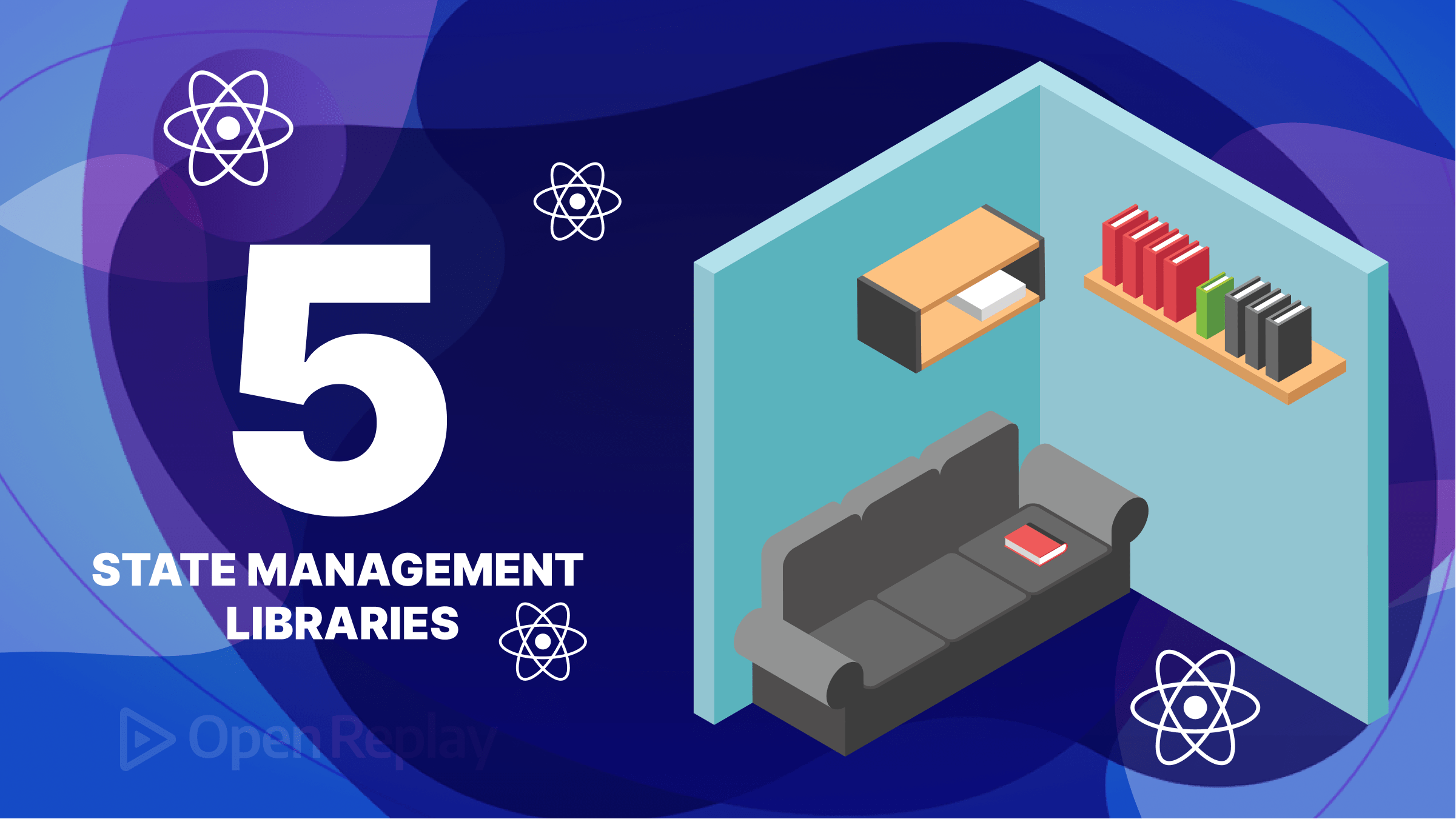 Pick the best option for state management for React
