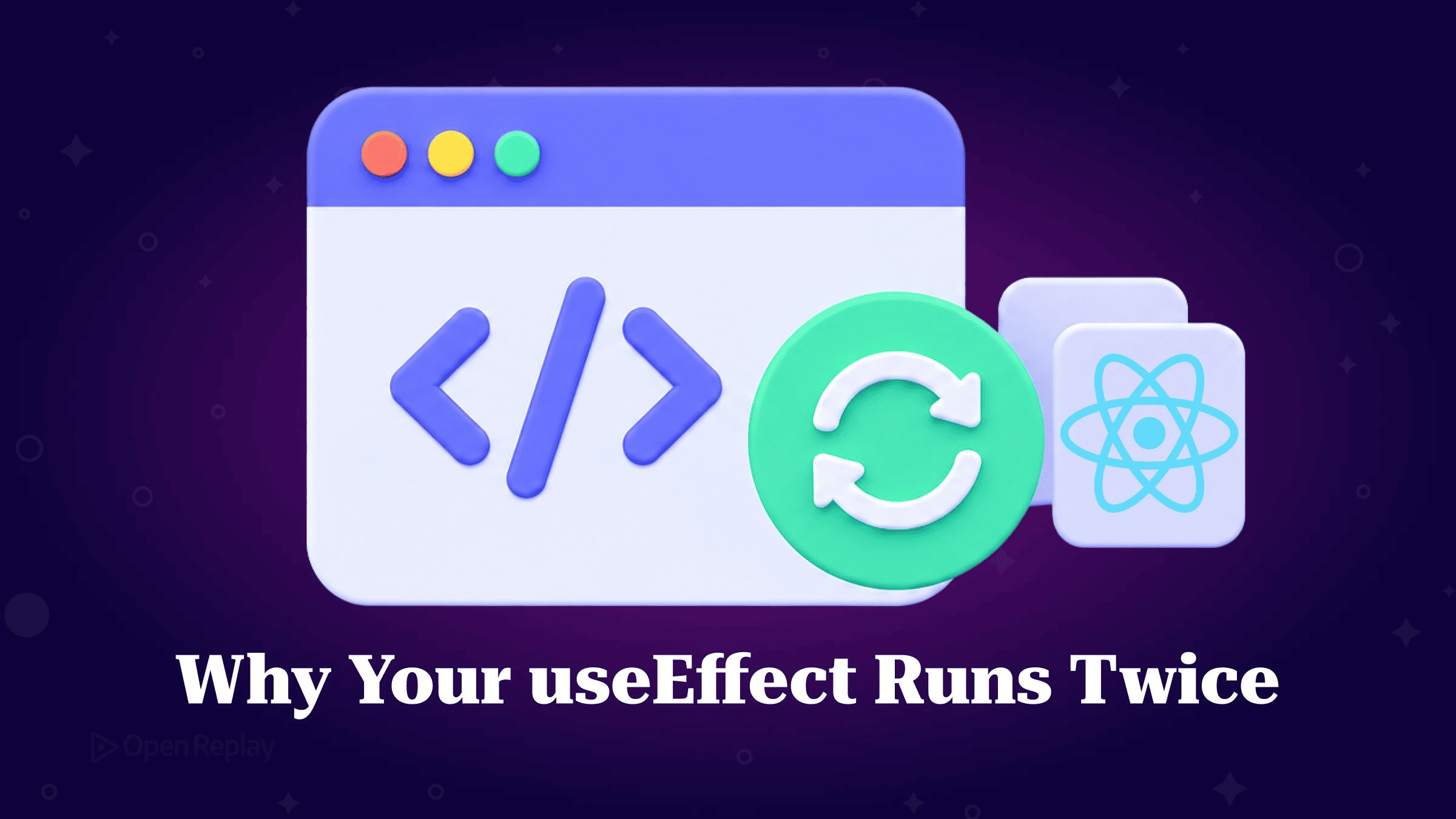 See why React StrictMode makes useEffect run twice in development and how to fix fetches, listeners, and other effects with proper cleanup.
