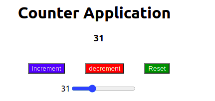 increment from 0 by 31