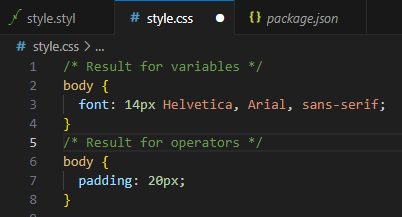 variables