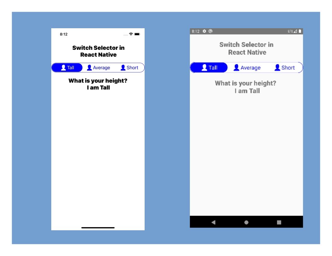8 App Running After The Tall Option is Clicked