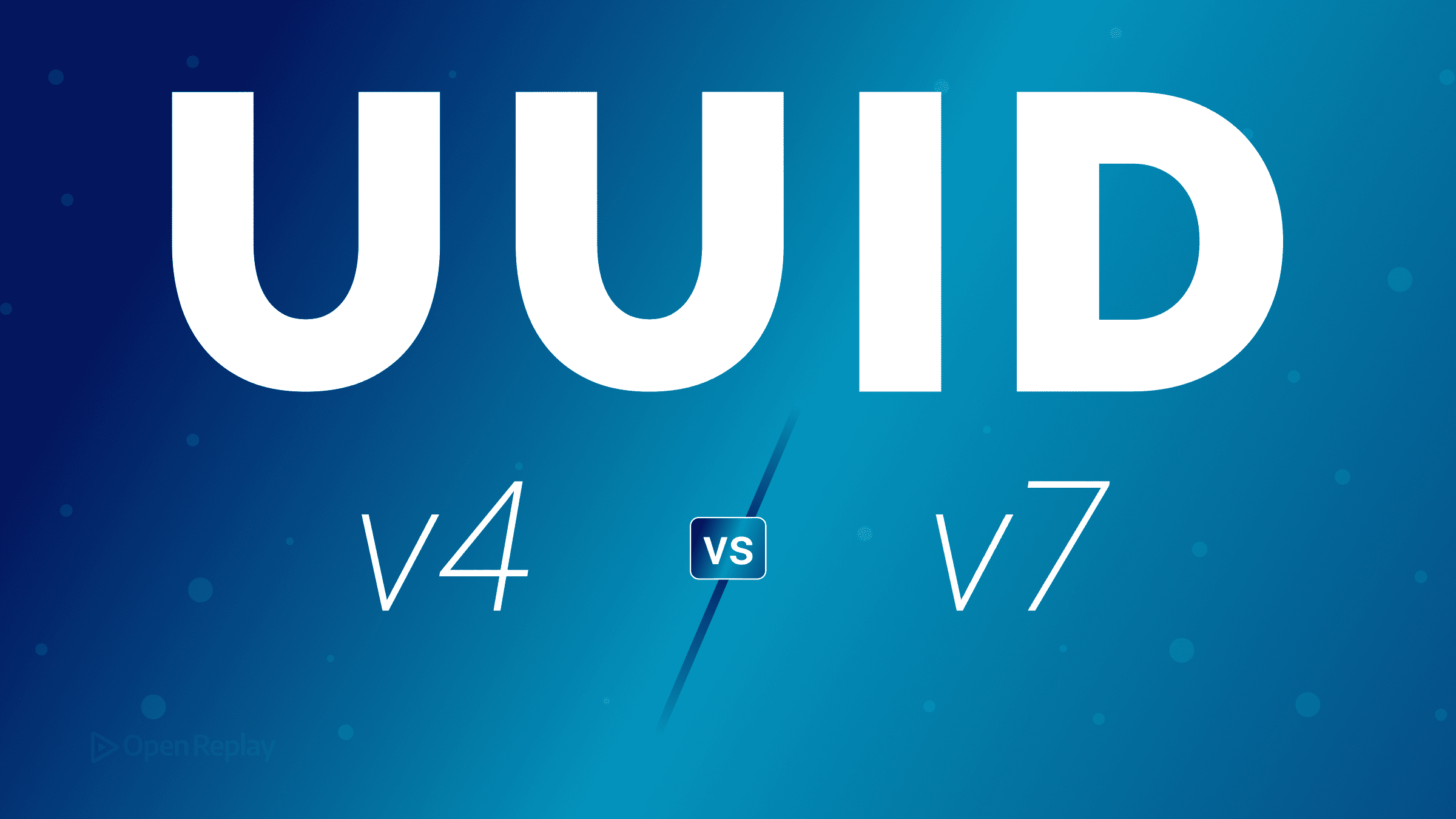 UUID v4 vs v7 for database primary keys: see why v7 improves insert performance, when v4 protects privacy, and how to generate both.