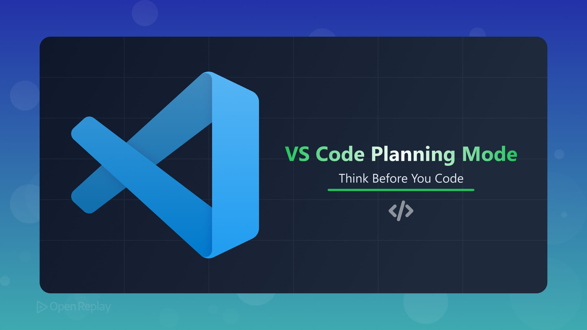 VS Code Planning Mode: Think Before You Code