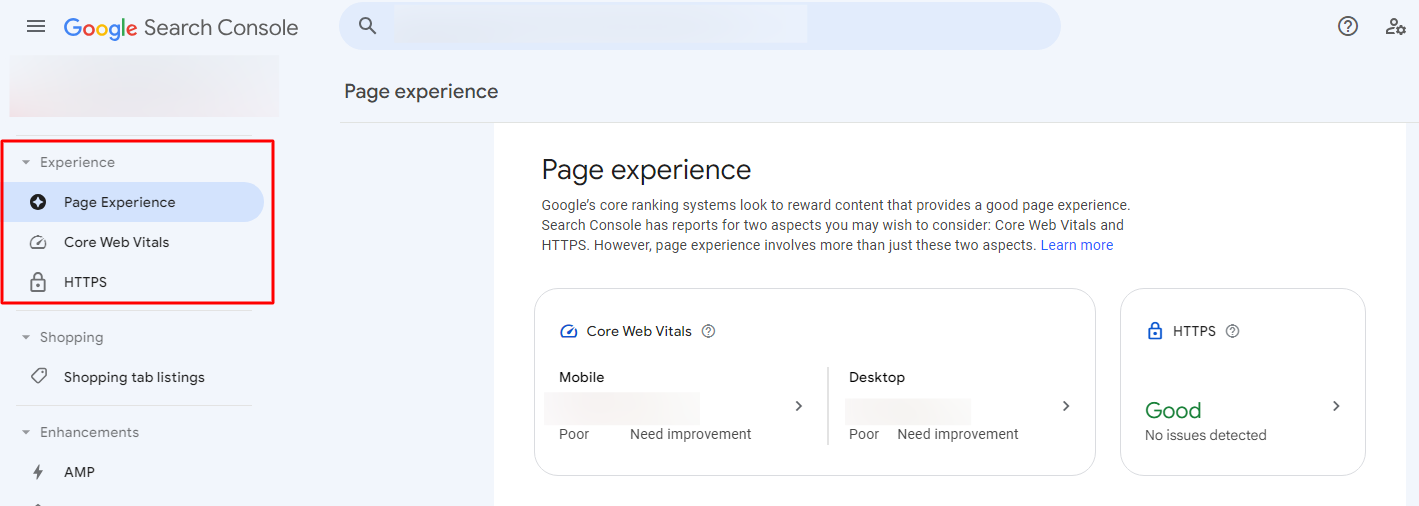 Page Experience