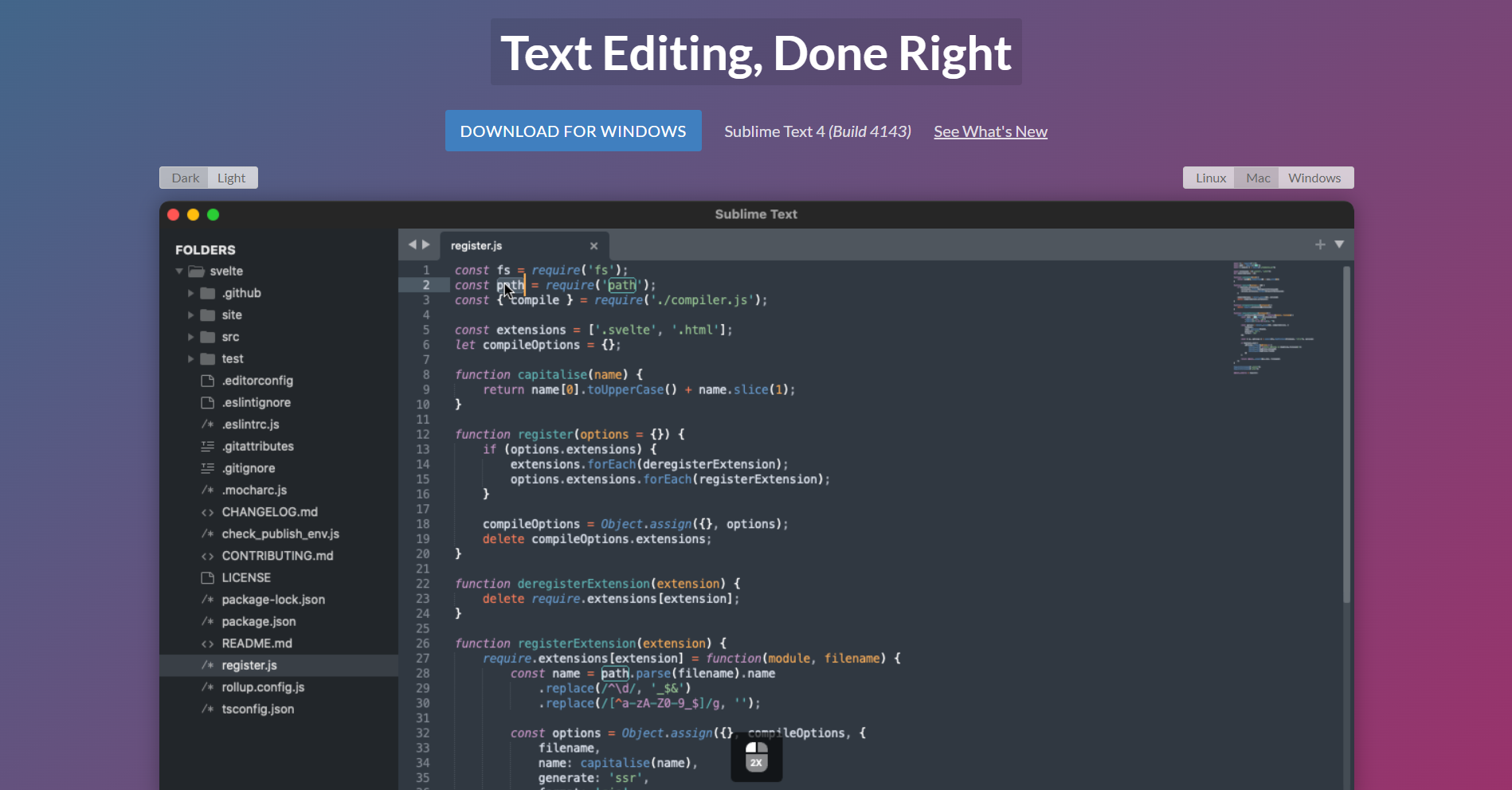 Sublime Text IDE